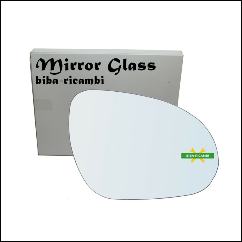 Specchio nudo adesivo lato passeggero per hyundai i30 i (fd) dal 2007-2010