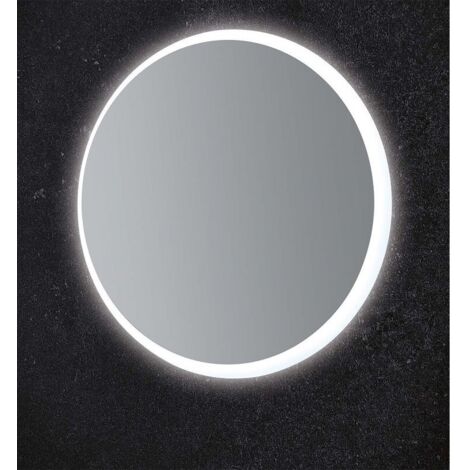 Specchio Orione tondo 90 retroilluminato Led di Feridras