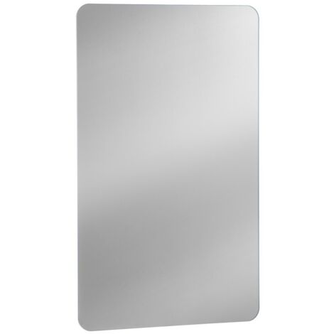 Specchio per bagno LED rettangolare 80x50 cm senza cornice design