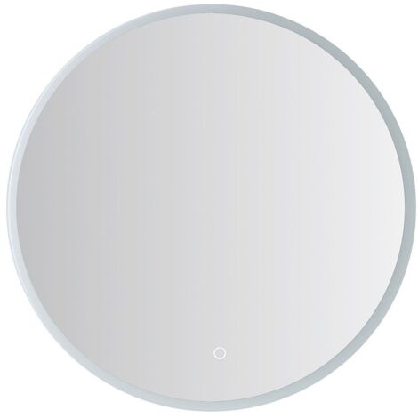 Specchio per bagno luminoso tondo a LED anticondensa D80 cm - DANIELA