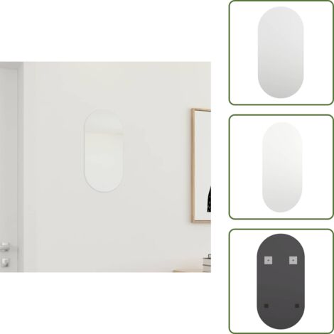 Specchio per camera da letto - vidaXL Specchio 40x20 cm in Vetro - Specchio per salotto