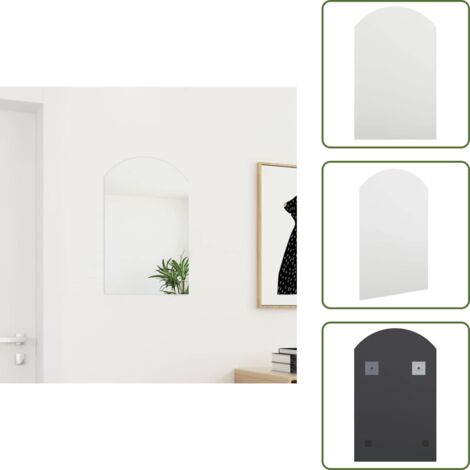 Specchio per camera da letto - vidaXL Specchio 60x40 cm in Vetro - Specchio per salotto