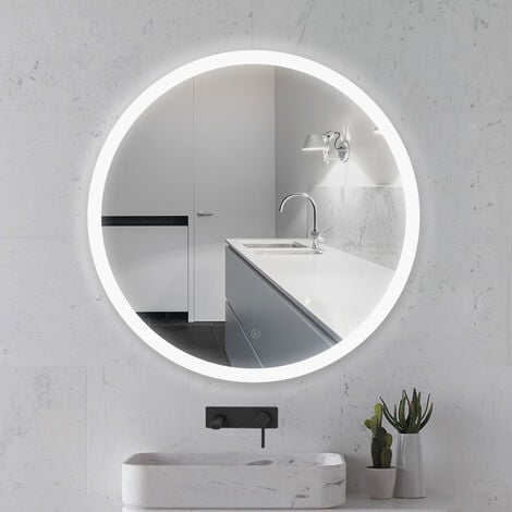 Aica60 × 45 cm LED Quadrato Specchio da Bagno Anti-appannamento Interr –  AICA ITALY S.R.L.