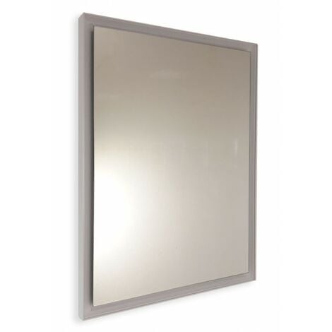 Specchio da bagno a LED quadrato frontale EQUAL 120x80 - CRISTALED