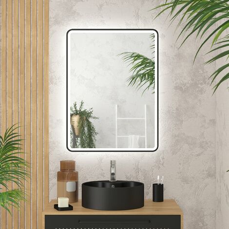 Specchio rectangular - 60x80x4cm - GO LED CIRCLE 60