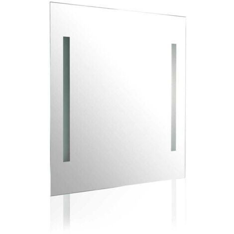 Specchio retro illuminato modello loft 60x70 cm