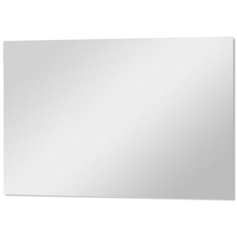 Specchio Rettangolare Decorativo A Filo Lucido 100x60 Reversibile