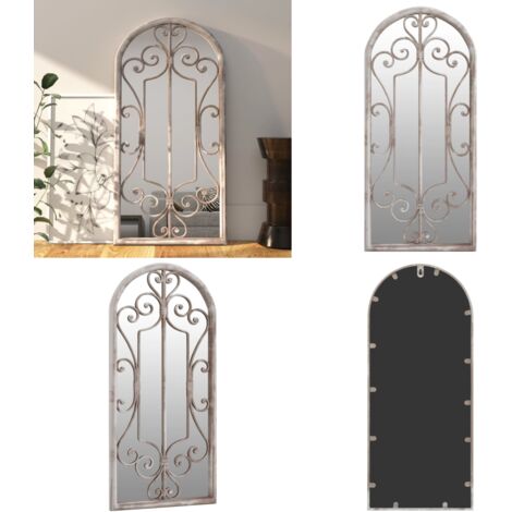 Specchio Sabbia 100x45 cm Ferro per Uso Interno - Specchio sabbia - Specchio in ferro