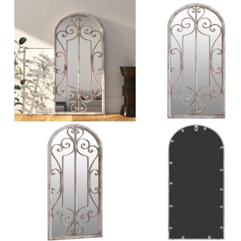 Specchio Sabbia 70x30 cm Ferro per Uso Interno - Specchio sabbia - Specchio in ferro
