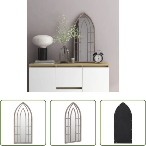 Specchio sabbia -  Specchio Sabbia 70x30 cm Ferro per Uso Interno