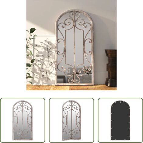 Specchio sabbia -  Specchio Sabbia 70x30 cm Ferro per Uso Interno