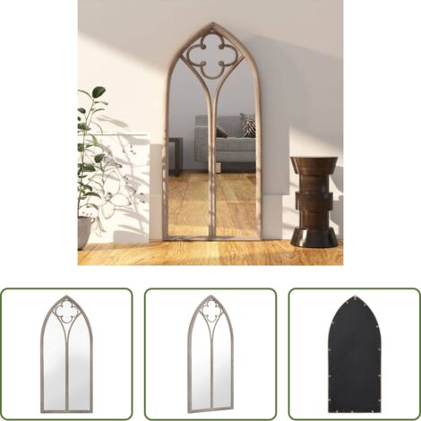 Specchio sabbia -  Specchio Sabbia 70x30 cm Ferro per Uso Interno