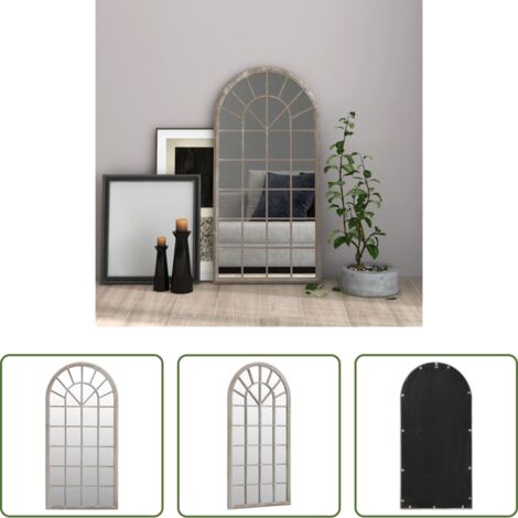 Specchio sabbia -  Specchio Sabbia 90x45 cm Ferro per Uso Interno