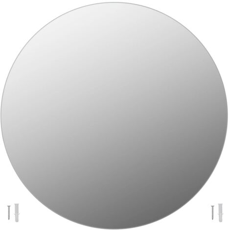vidaXL Specchio in Vetro ad Arco/Ovale Specchiera da Parete Misure Diverse