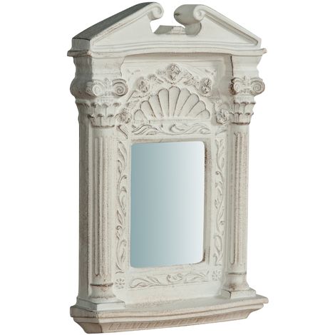 Specchio da appoggio shabby serie Gipsoteca