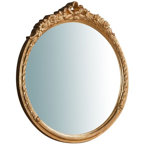 Specchio Specchiera da Parete e Appendere in legno finitura foglia oro anticato L50xPR4xH54 cm Made in Italy