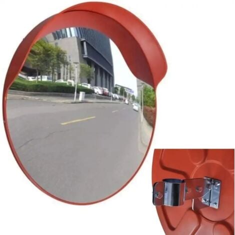 LGVSHOPPING Specchio Stradale Convesso Traffico per Strade Private Infrangibile 60cm