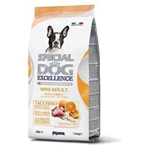 SPECIAL DOG CROCCHETTE EXCELLENCE CON TACCHINO IN MINI FORMATO DA 1.5 KG