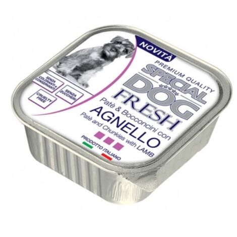SPECIAL DOG FRESH - PATE' E BOCCONCINI CON AGNELLO 150GR