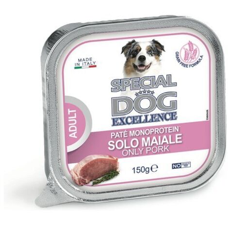 Special Dog Patè Monoproteico Maiale 150g - Grain Free per Cani Adulti