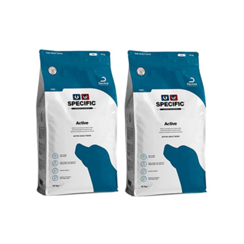 

Pienso para Perros ADULT ACTIVE CAD, 20 kg (2 x 10 kg) - Specific