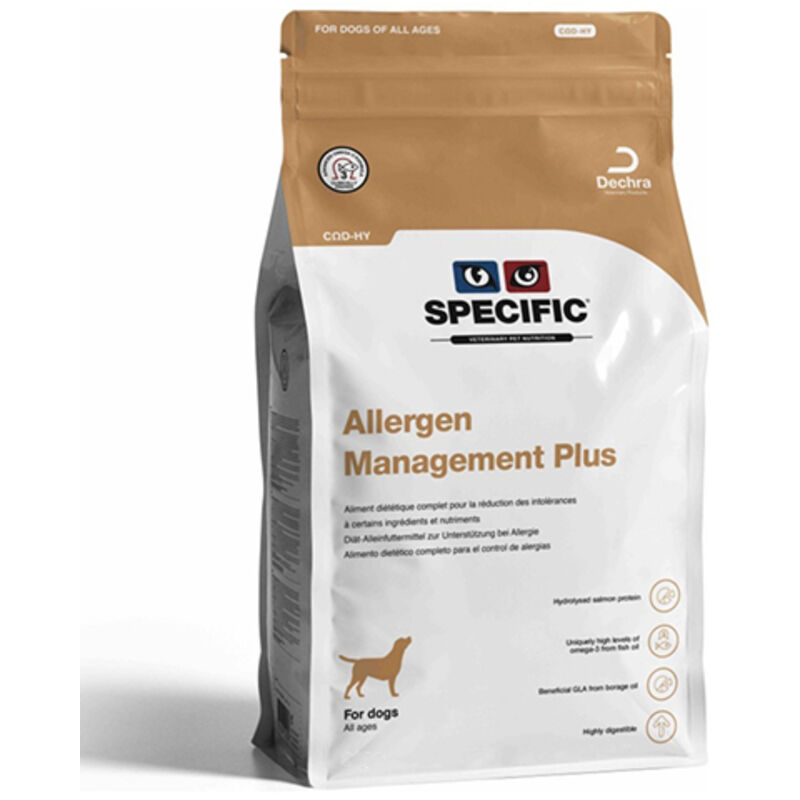 

Pienso para Perros ALLERGEN MANANGEMENT PLUS COD-HY, 7 kg - Specific