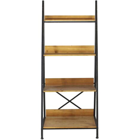 SPECTER - libreria industrial in legno e acciaio