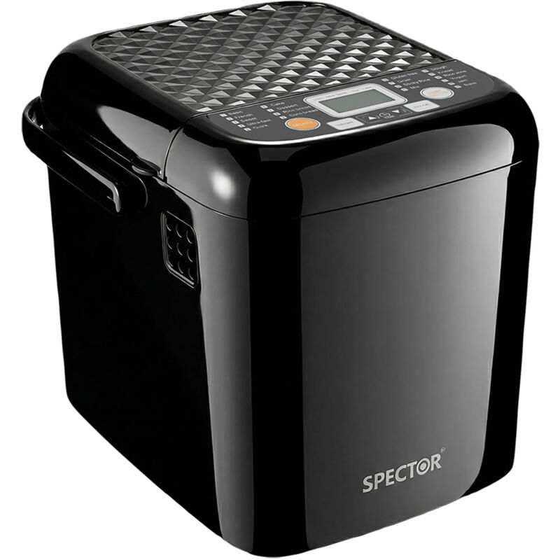 Spector 19 in 1 Bread Maker 1.2LB Bread Machine Low Noise 500W Timer Non Stick