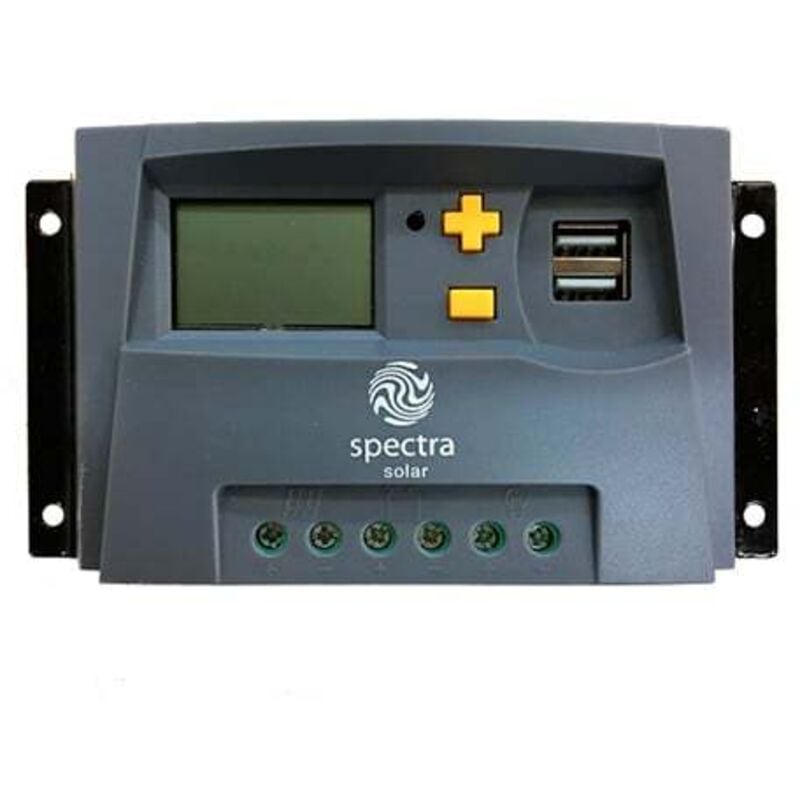 Régulateur solaire pwm 12V/24V 10A - Spectra
