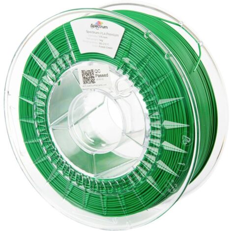 Spectrum Filaments 80004 PLA Premium Filament PLA 1.75 mm 1000 g forest green, vert 1 pc(s)