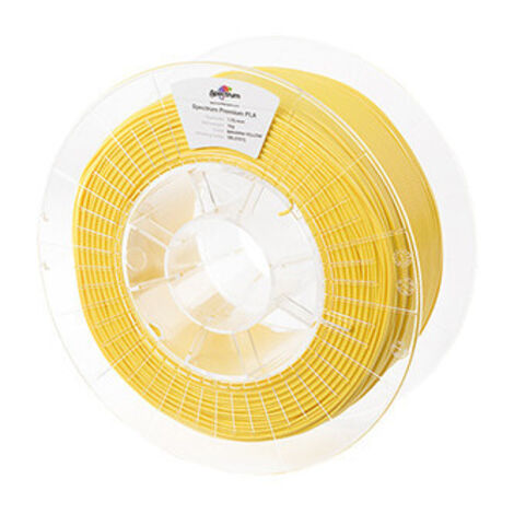 Spectrum FILAMENTS Spectrum Filaments 3D Filament PLA Premium 1.75mm Bahama Yellow Gelb 1kg (80020)