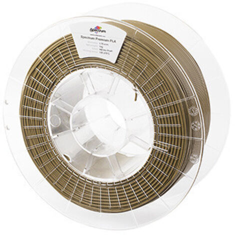 Spectrum FILAMENTS Spectrum Filaments 3D Filament PLA Premium 1.75mm Military Khaki Braun 1kg (80046)