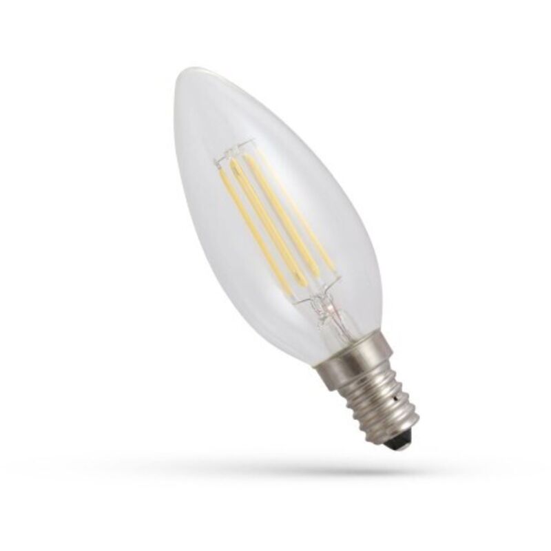 Led Kerze E-14 230v 4w Cog Ww Clear Spectrum Led