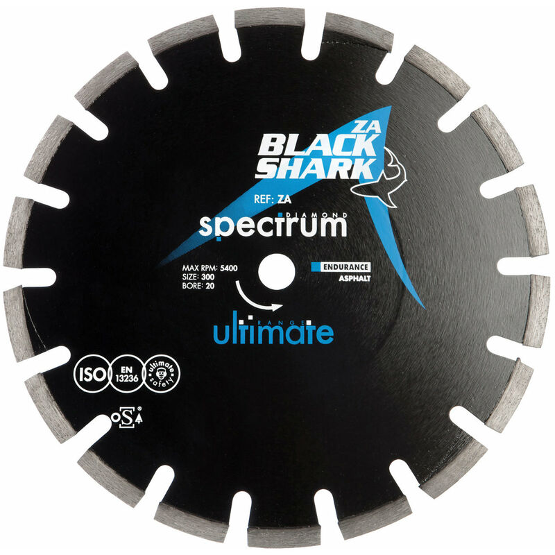 Ox Ultimate Shark Diamond Blade - Asphalt - 500/25.4mm (1 Pack)