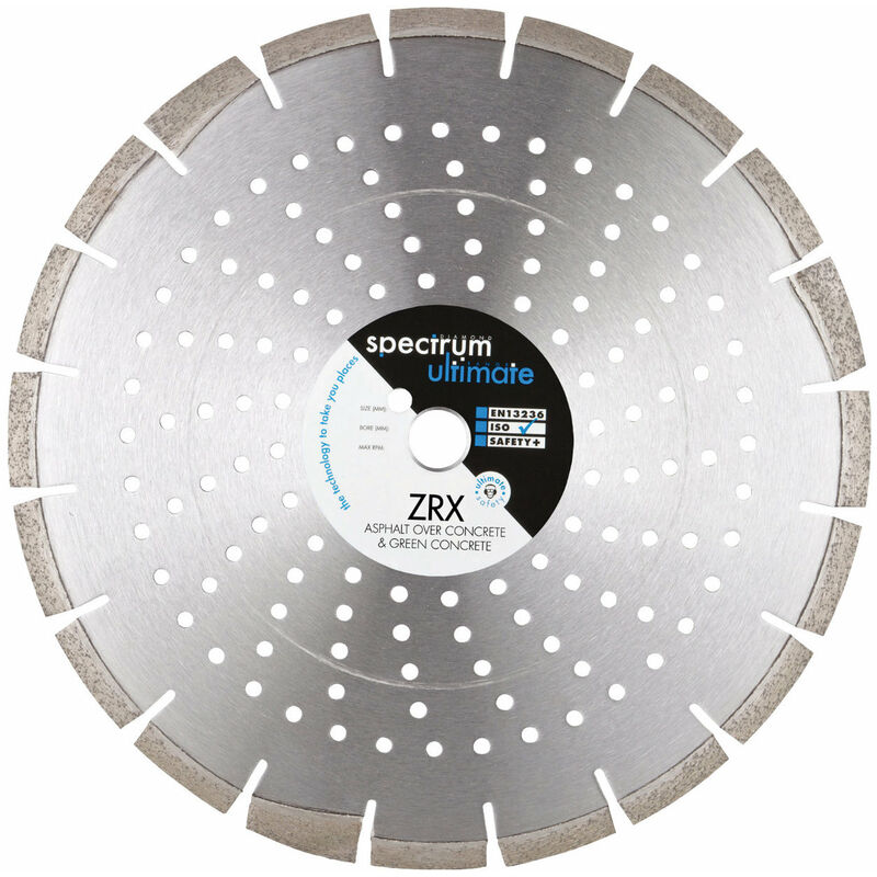 Ox Spectrum Ultimate Dia Blade - Asphalt/Concrete/Metal - 300/20mm (1 Pack)