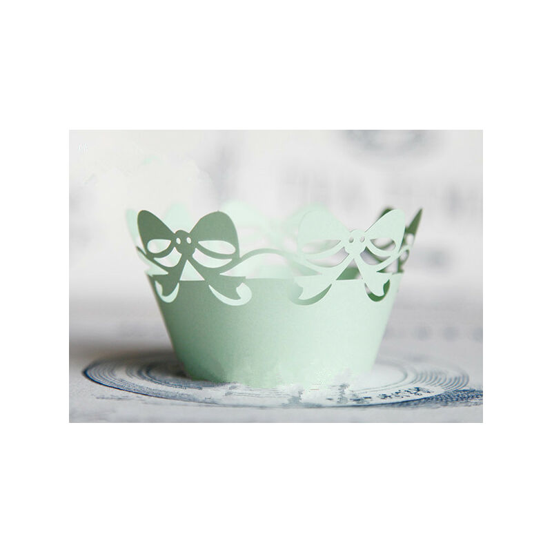 Spedizione gratuita light green bow pizzo