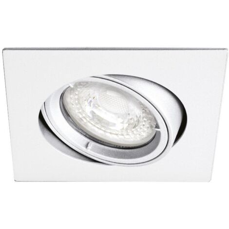 SPEED 70 C 12 Encastré GU5,3 carré basculant blanc Lpe non incl. ARIC 4852