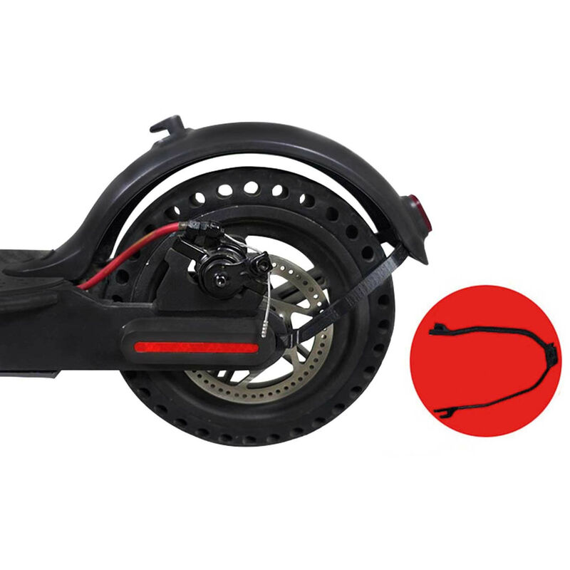 Support de garde-boue pour scooter électrique - Noir