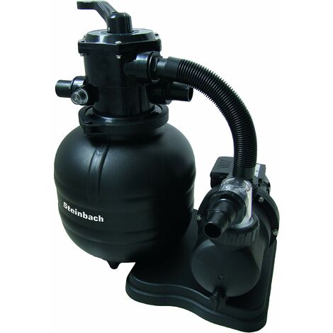 Speedclean 40310 Classic 310 - Pompa Filtro a Sabbia, Portata: 6,3 m³, Colore: Nero