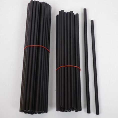 Speichendeckel schwarz für Vorder- und Hinterradfelge für