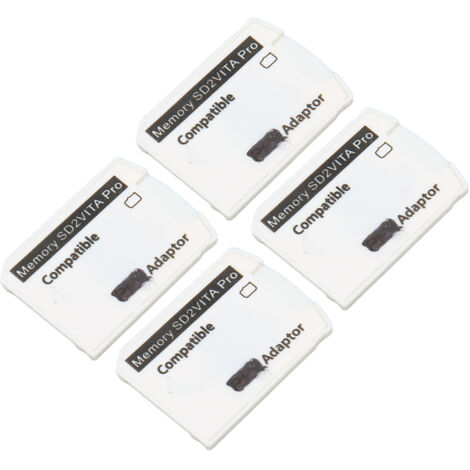 Speicherkartenadapter für PS Vita 1000, 2000 und PS TV, kompatibel mit microSD-Karten