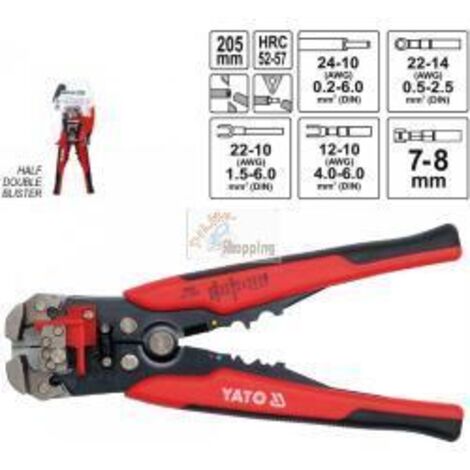 SPELACAVI MULTIFUNZIONE YATO 205mm 2270