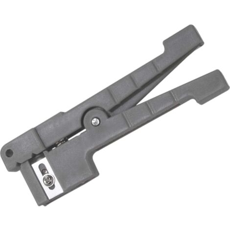 Spelacavi per cavi in fibra coassiali e rame max 32 mm