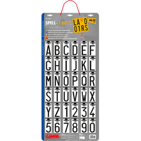 Spell-It, assortimento completo in espositore da 360 pezzi - 60x30 mm
