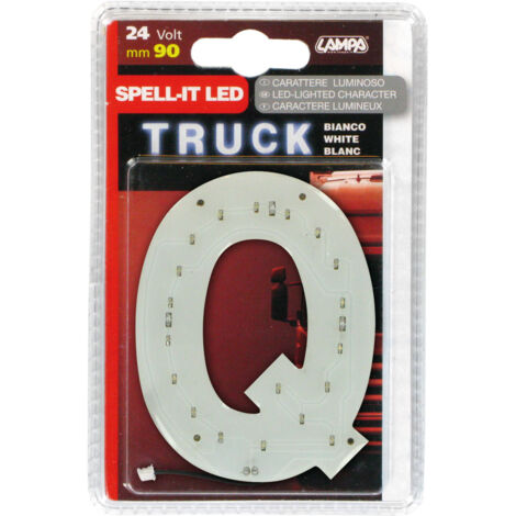 Spell-It Led, 90 mm, 24V - Bianco - Q