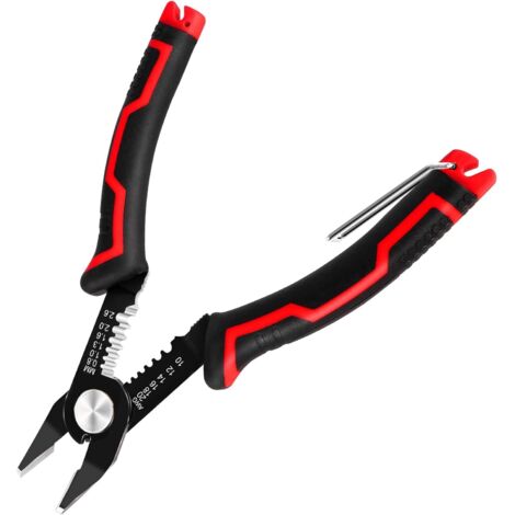 Spellafili 3 in 1, taglierina e spelafili per cavi AWG 20-10, molle fisse, tronchese di precisione per fili sottili, PCB