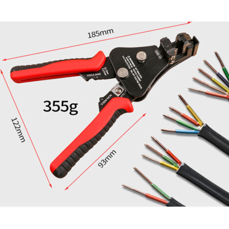 Spellafili, Pinze da taglio, Spellafili 3 in 1, Spellafili automatico, Pinze a crimpare per spelare e tagliare, Cavi elettrici