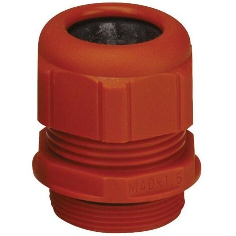 Spelsberg 22762501 Pressacavo filettato antiurto, con protezione antipiega, con antistrappo, con controdado M25 Plastic