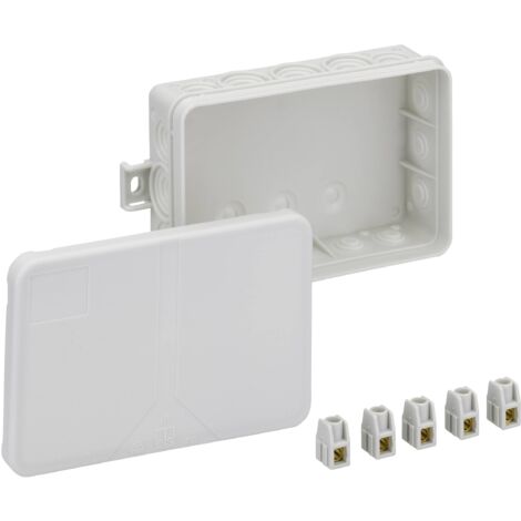 Spelsberg 33341601 Boîte de raccordement (L x l x H) 85 x 130 x 37 mm gris IP55 1 pc(s) Y462002