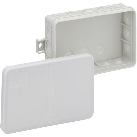 Spelsberg 33391601 Boîte de raccordement (L x l x H) 85 x 130 x 37 mm gris IP55 1 pc(s) Y461772